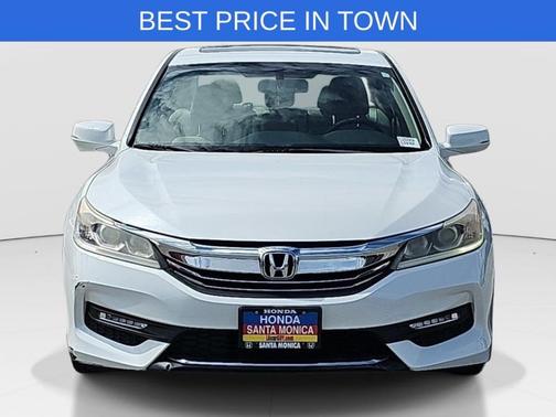 White Orchid Pearl 2016 Honda Accord EX-L