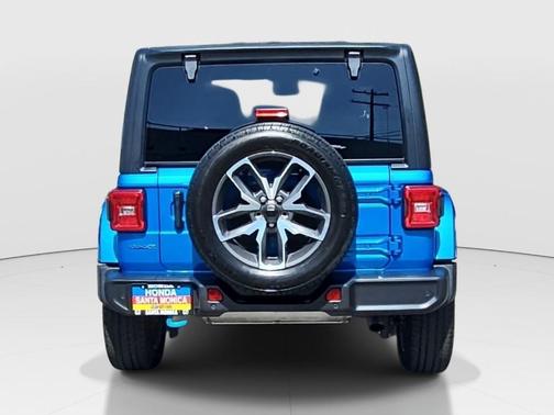 Hydro Blue Pearl 2024 Jeep Wrangler 4xe Sport