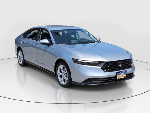 Solar Silver Metallic 2026 Honda Accord LX