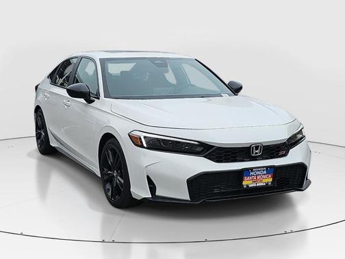 Platinum White Pearl 2026 Honda Civic Si Base