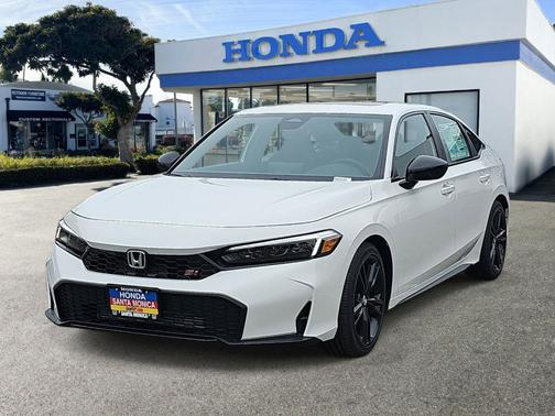 Platinum White Pearl 2026 Honda Civic Si Base