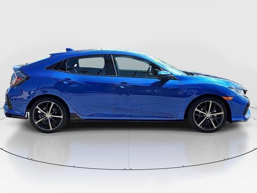 Blue 2020 Honda Civic Sport