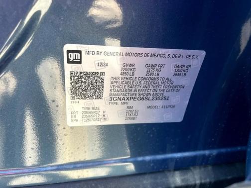 2025 Chevrolet Equinox 1LT