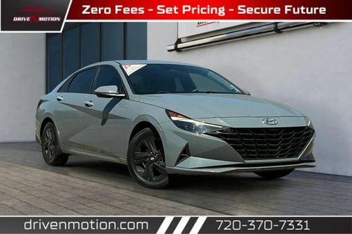 2021 Hyundai ELANTRA HEV Blue