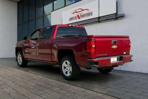 Red 2018 Chevrolet Silverado 1500 LT