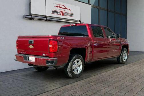 Red 2018 Chevrolet Silverado 1500 LT