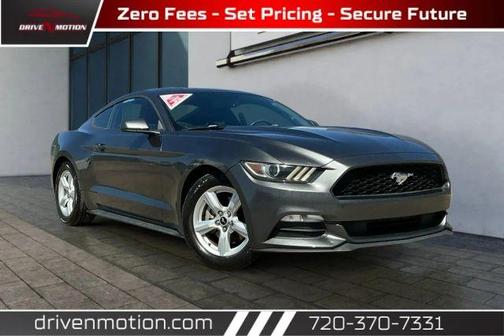 Gray 2015 Ford Mustang V6