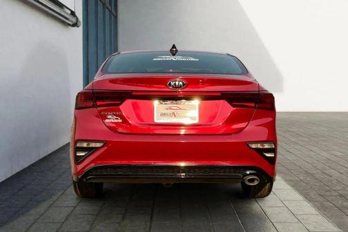 Red 2021 Kia Forte LXS