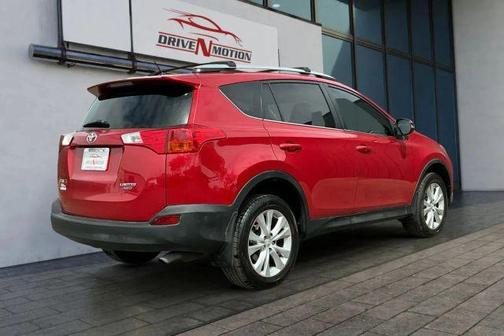 Red 2014 Toyota RAV4 Limited