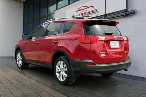 Red 2014 Toyota RAV4 Limited