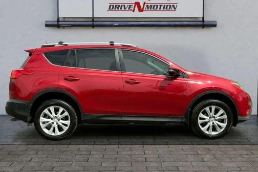 Red 2014 Toyota RAV4 Limited