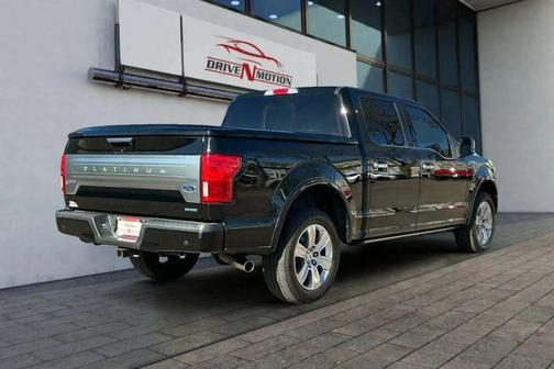 Black 2018 Ford F-150 Platinum