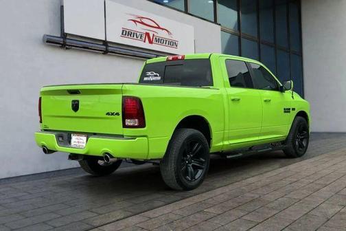 Green 2017 RAM 1500 Sport
