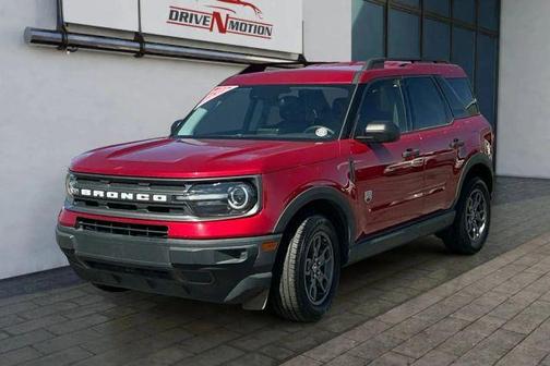 Red 2021 Ford Bronco Sport Big Bend