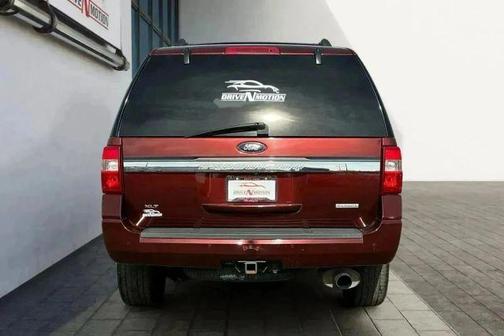 Red 2017 Ford Expedition XLT