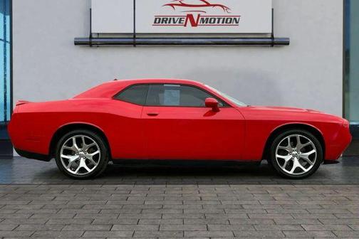 Red 2015 Dodge Challenger SXT Plus