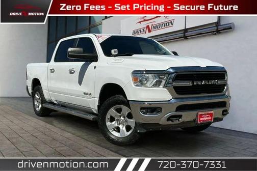 White 2020 RAM 1500 Big Horn