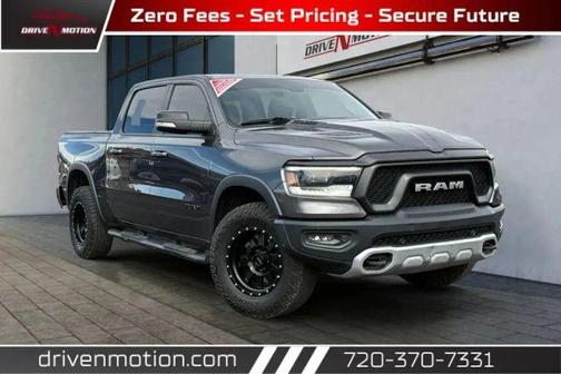 Black 2019 RAM 1500 Rebel