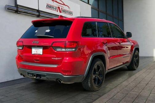 Red 2021 Jeep Grand Cherokee Trailhawk