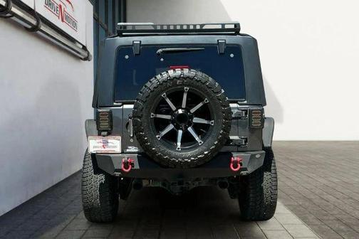 Gray 2014 Jeep Wrangler Unlimited Sport