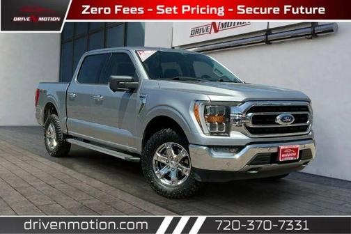 Silver 2021 Ford F-150 XLT