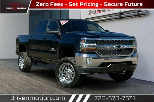 Black 2018 Chevrolet Silverado 1500 LT