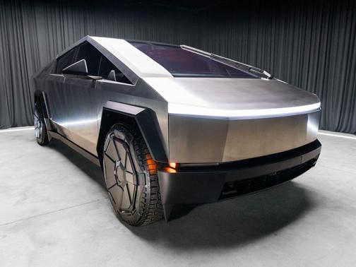 Silver 2024 Tesla Cybertruck All-Wheel Drive
