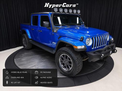 Hydro Blue Pearlcoat 2021 Jeep Gladiator Overland