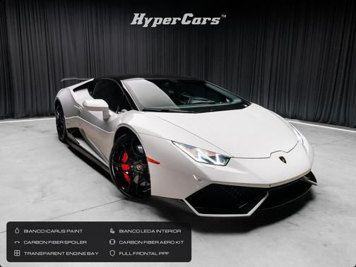 White 2016 Lamborghini Huracan LP610-4