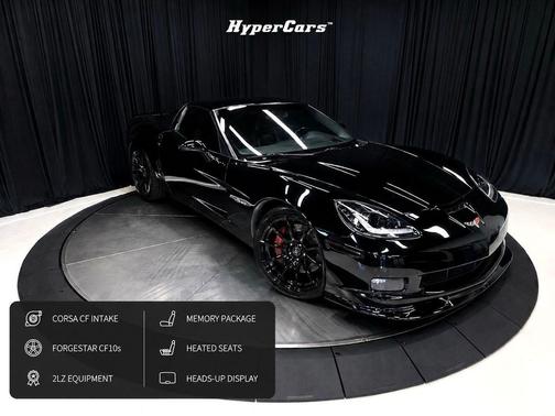 Black 2007 Chevrolet Corvette Z06