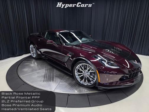 Black Rose Metallic 2017 Chevrolet Corvette Z06