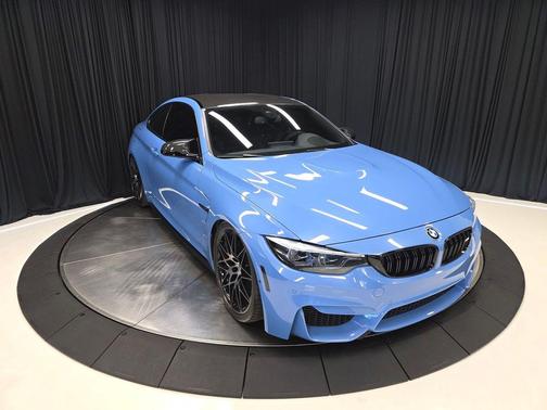 Marina Blue 2018 BMW M4 Base