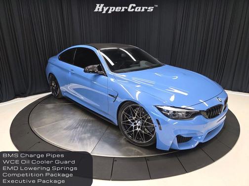 Marina Blue 2018 BMW M4 Base