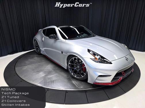 Brilliant Silver 2017 Nissan 370Z NISMO Tech