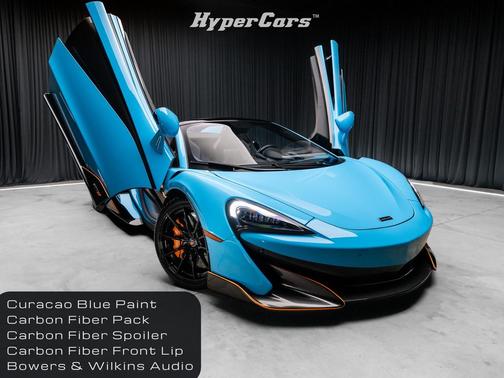 Blue 2020 McLaren 600LT Base