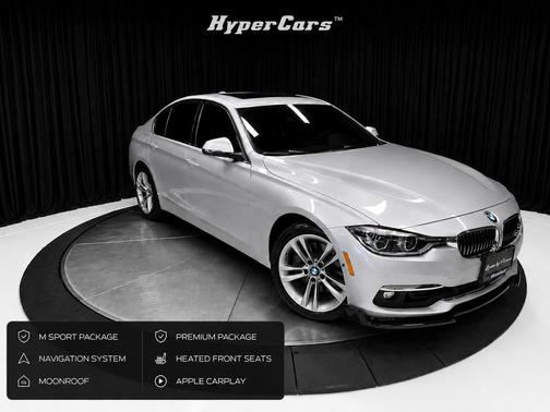 Glacier Silver Metallic 2018 BMW 340 xDrive