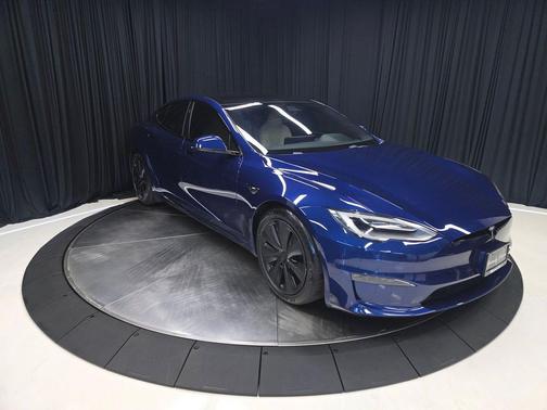 Blue 2021 Tesla Model S Long Range
