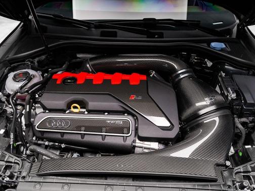 Black 2025 Audi RS 3 TFSI quattro S tronic