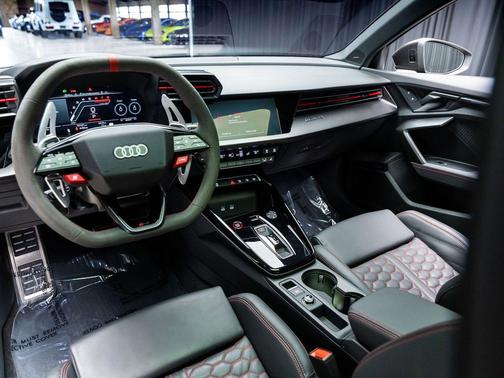 Black 2025 Audi RS 3 TFSI quattro S tronic