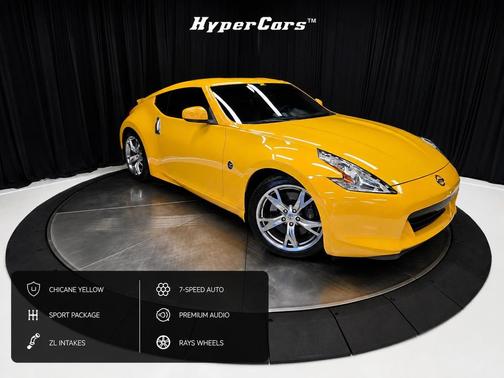 Chicane Yellow 2009 Nissan 370Z Touring