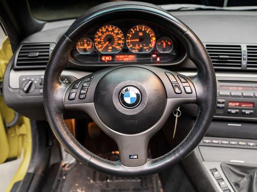 Yellow 2005 BMW M3 Base