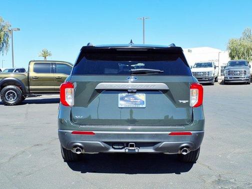 Green 2024 Ford Explorer XLT