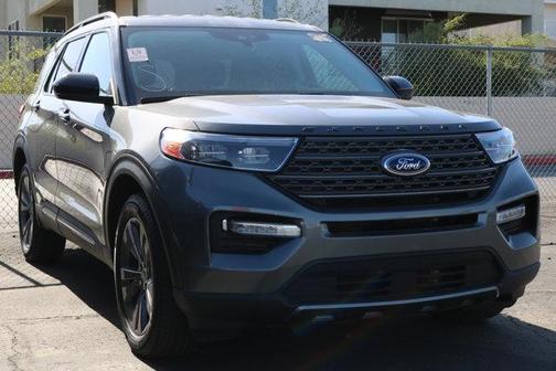 Carbonized Gray Metallic 2023 Ford Explorer XLT