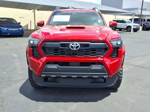 Red 2024 Toyota Tacoma TRD Sport