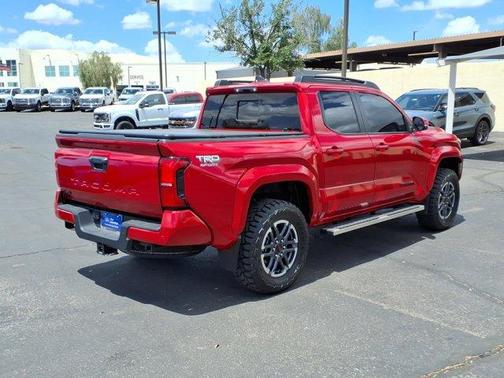 Red 2024 Toyota Tacoma TRD Sport