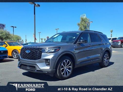 Carbonized Gray 2025 Ford Explorer ST-Line