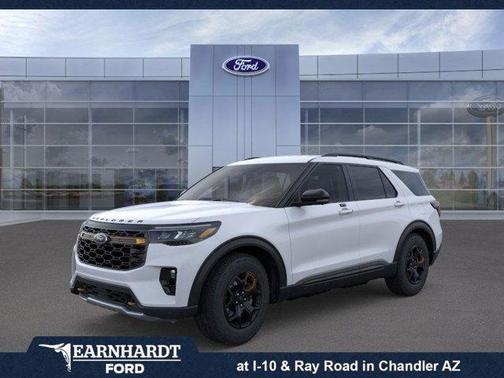 Space White Metallic 2026 Ford Explorer Tremor