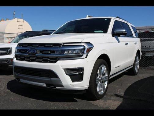 White 2024 Ford Expedition Platinum