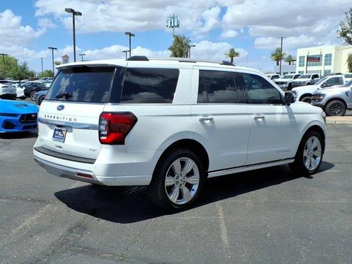 White 2024 Ford Expedition Platinum
