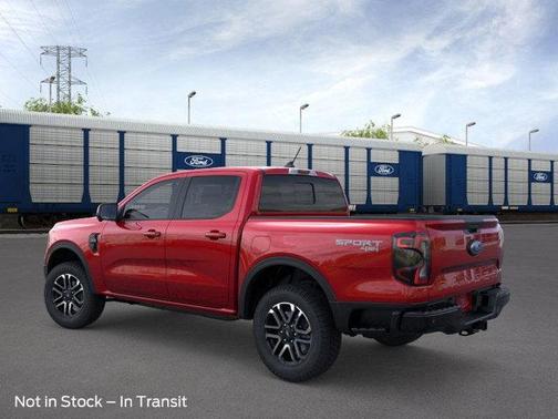 Ruby Red Metallic Tinted Clearcoat 2026 Ford Ranger Lariat